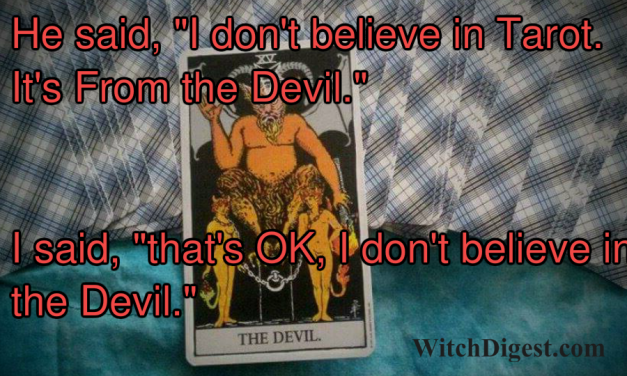 Belief Tarot and the Devil