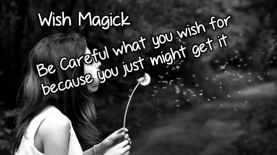 Be Careful What You Wish For